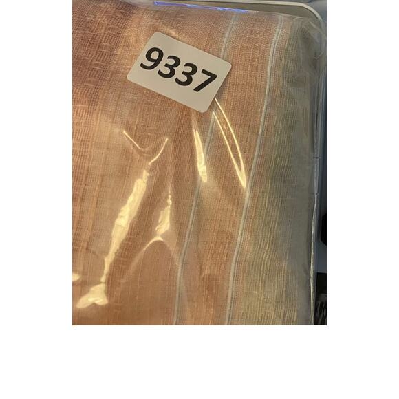 Coco + Carmen Open Front Kimona Peach White Pink One Size Polyester - Picture 8 of 8